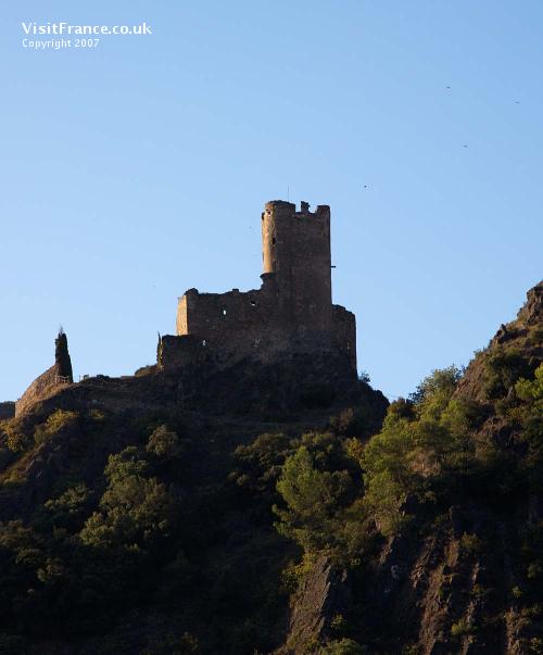 Cabaret a Cathar castle at Lastours