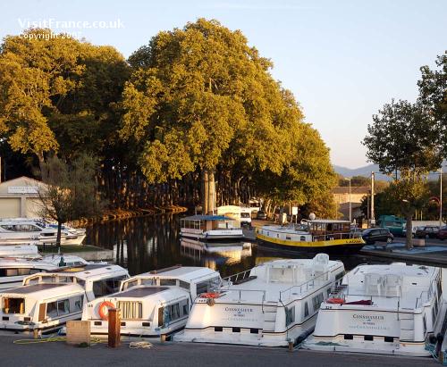 Canal du Midi at Trebes, Aude