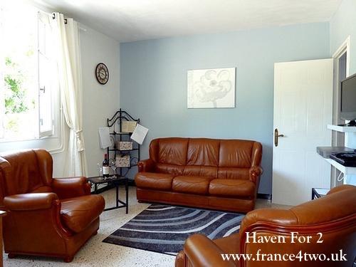Lounge views across haven for 2 garden