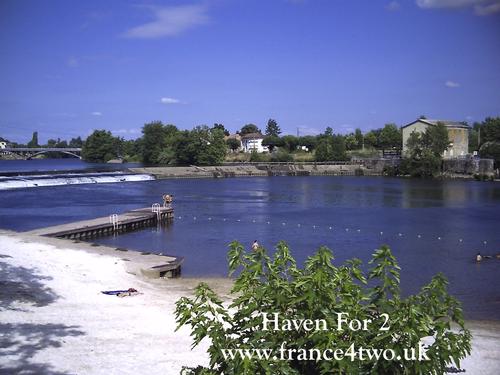 Clairac beach swimming 10 mins from your Haven